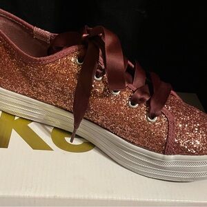 Glittery Pink Women's Sneakers